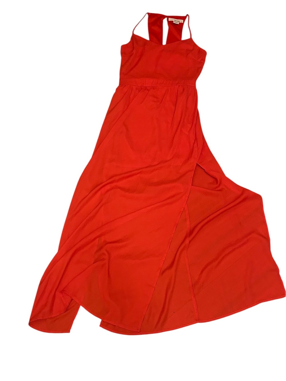 Sans Souci Red Maxi Dress with Slit